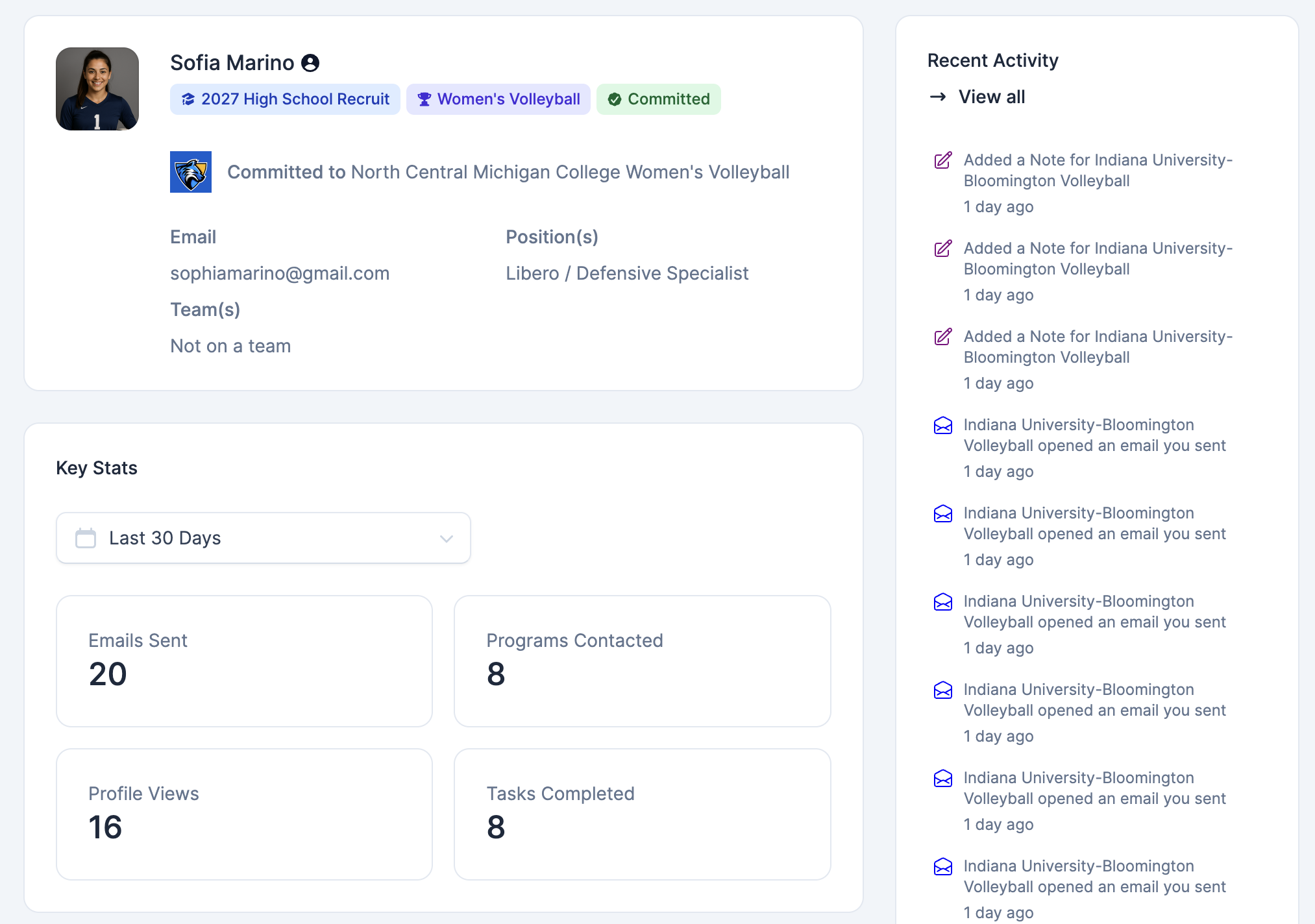 Organization Activity Feed