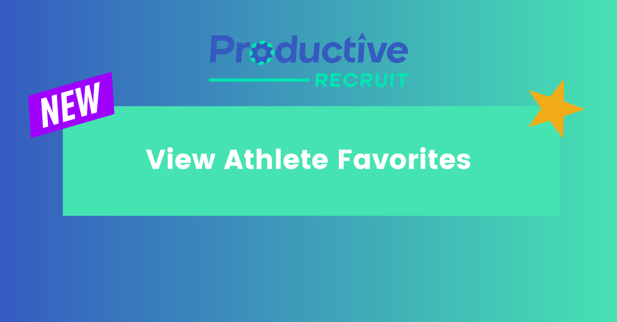 View Athlete Favorites