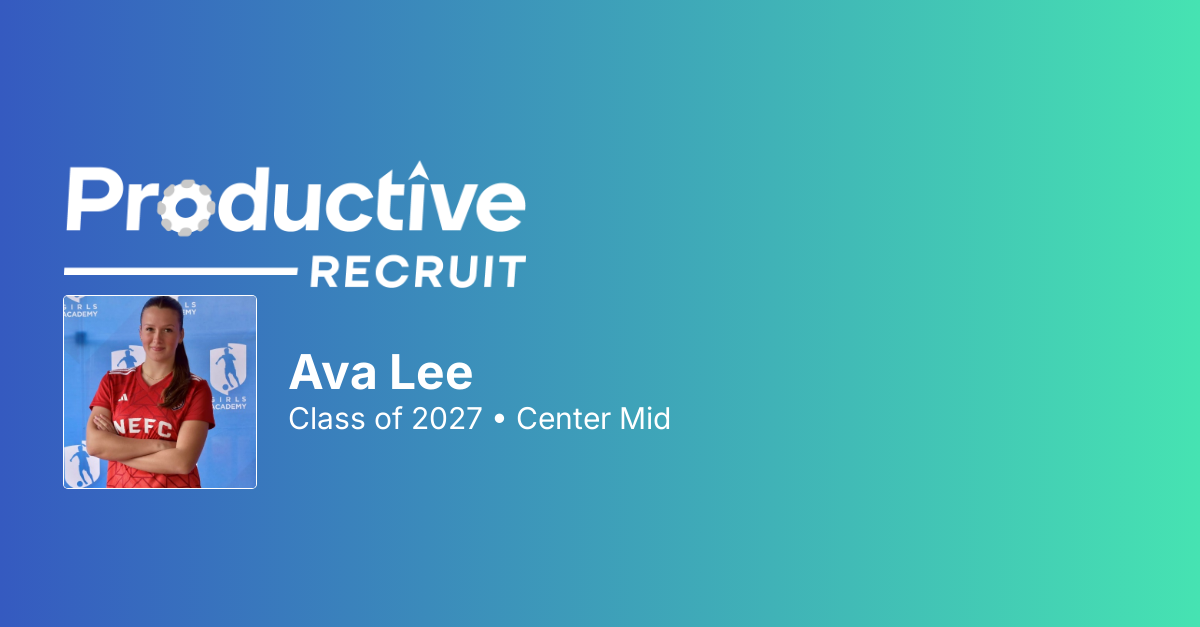 ProductiveRecruit | College Recruiting Profile | Ava Lee
