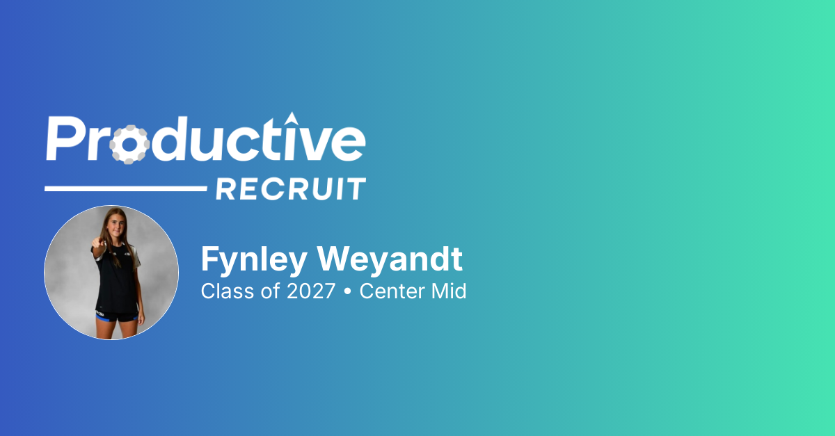 ProductiveRecruit | College Recruiting Profile | Fynley Weyandt