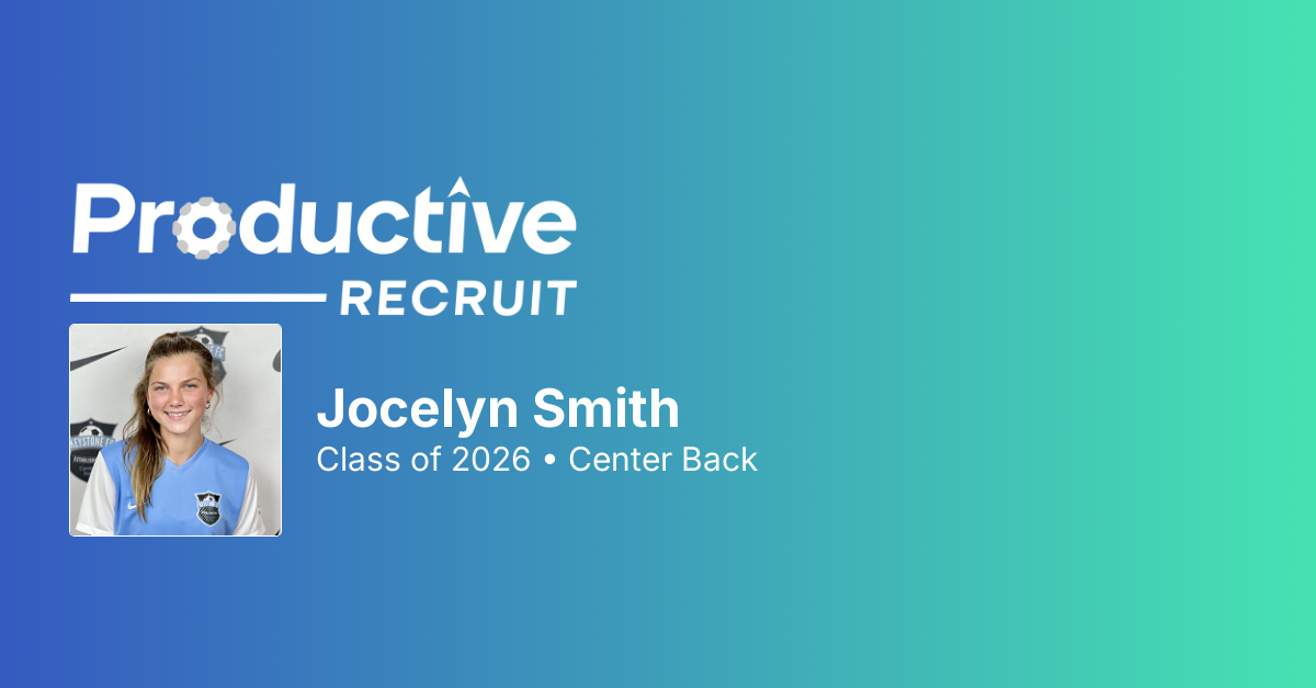 ProductiveRecruit | College Recruiting Profile | Jocelyn Smith